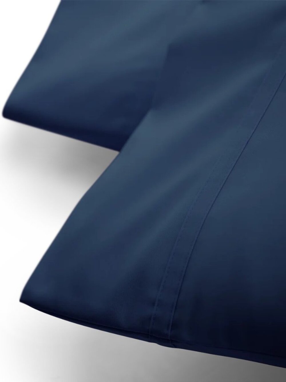 Lauren Ralph Lauren Navy KING Spencer Count Cotton Sateen 4-Piece Sheet Set - Picture 5 of 7